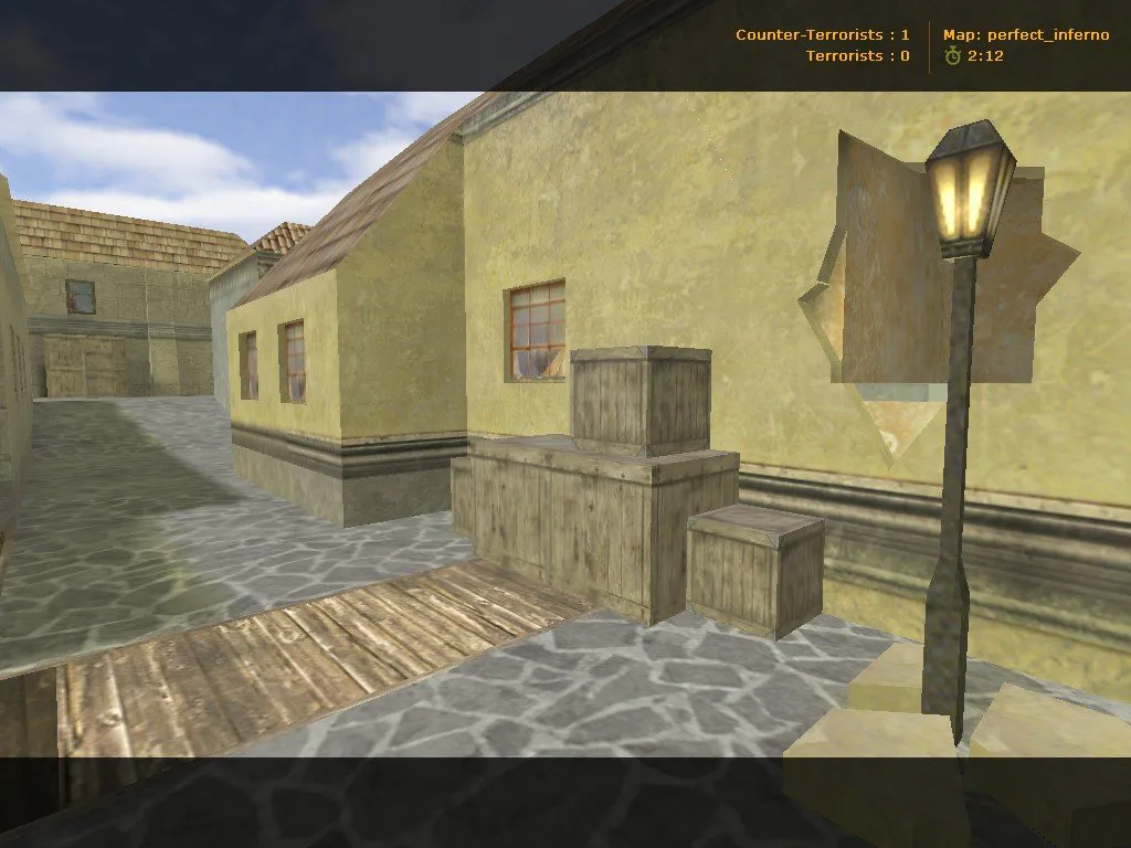 Карта de_perfect_inferno для CS 1.6: Тактические возможности и оптимизация — скриншот 6
