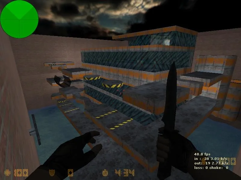 Скачать Deathrun map deathrun_youdead для CS 1.6: точки, боты .nav, оптимизация wpoly/epoly и базовые тактики - Скриншот