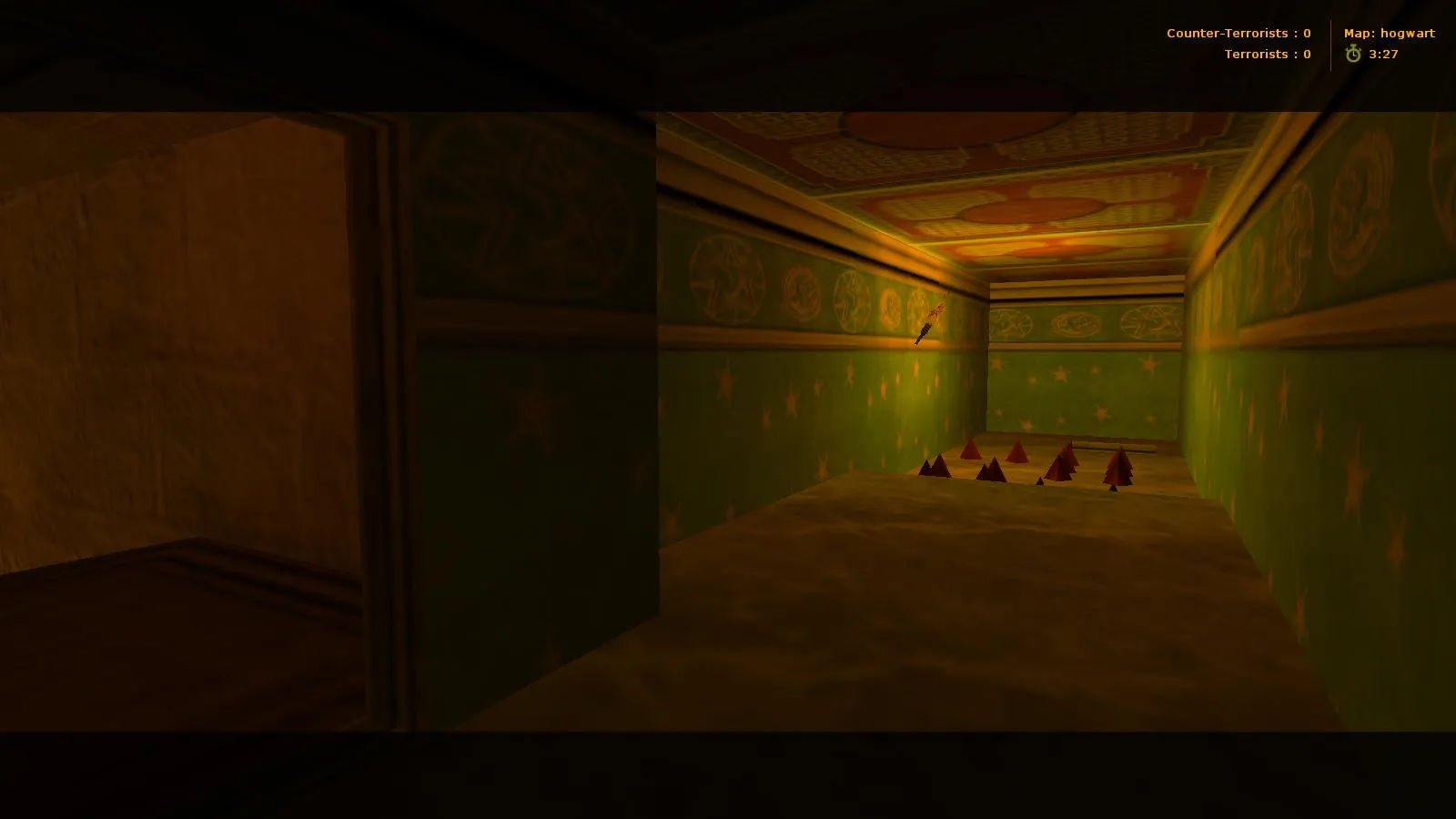 Карта deathrun_hogwarts для CS 1.6: deathrun-режим, точки, маршруты, .nav и оптимизация wpoly/epoly — скриншот 10