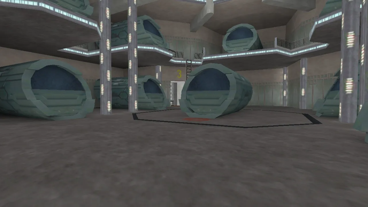 Скачать Карта de_stargate_atlantis для CS 1.6 - Тактическое сражение в мире Атлантиды - Скриншот