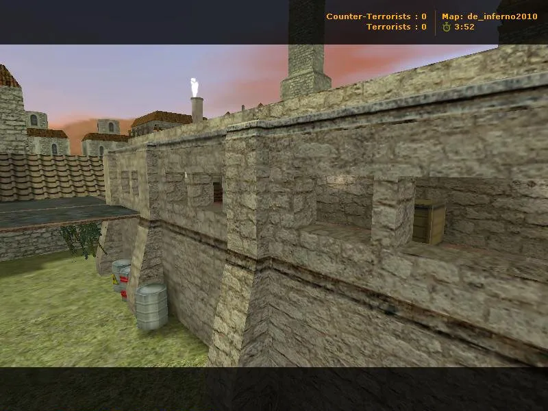 Скачать Карта de_inferno2010 для CS 1.6: тактика и особенности - Скриншот