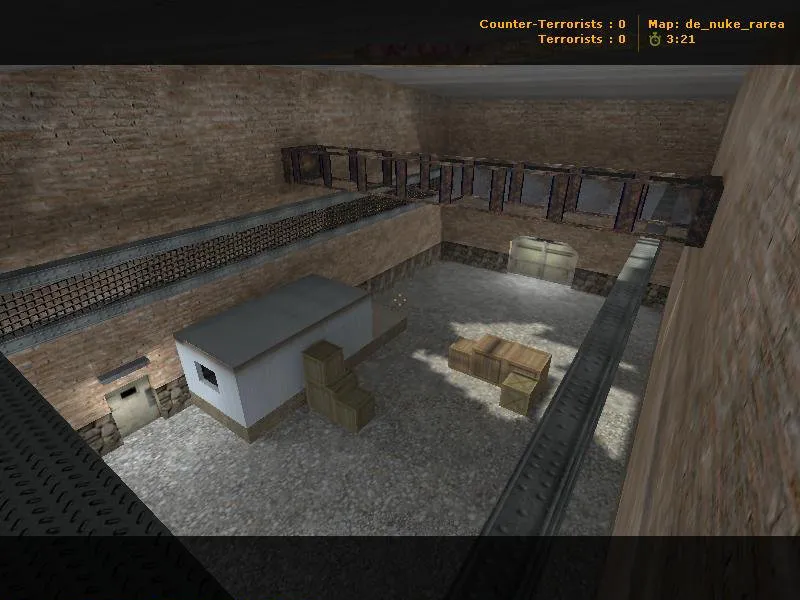 Скачать Карта de_nuke_rarea для CS 1.6: Тактические точки и баланс сторон - Скриншот