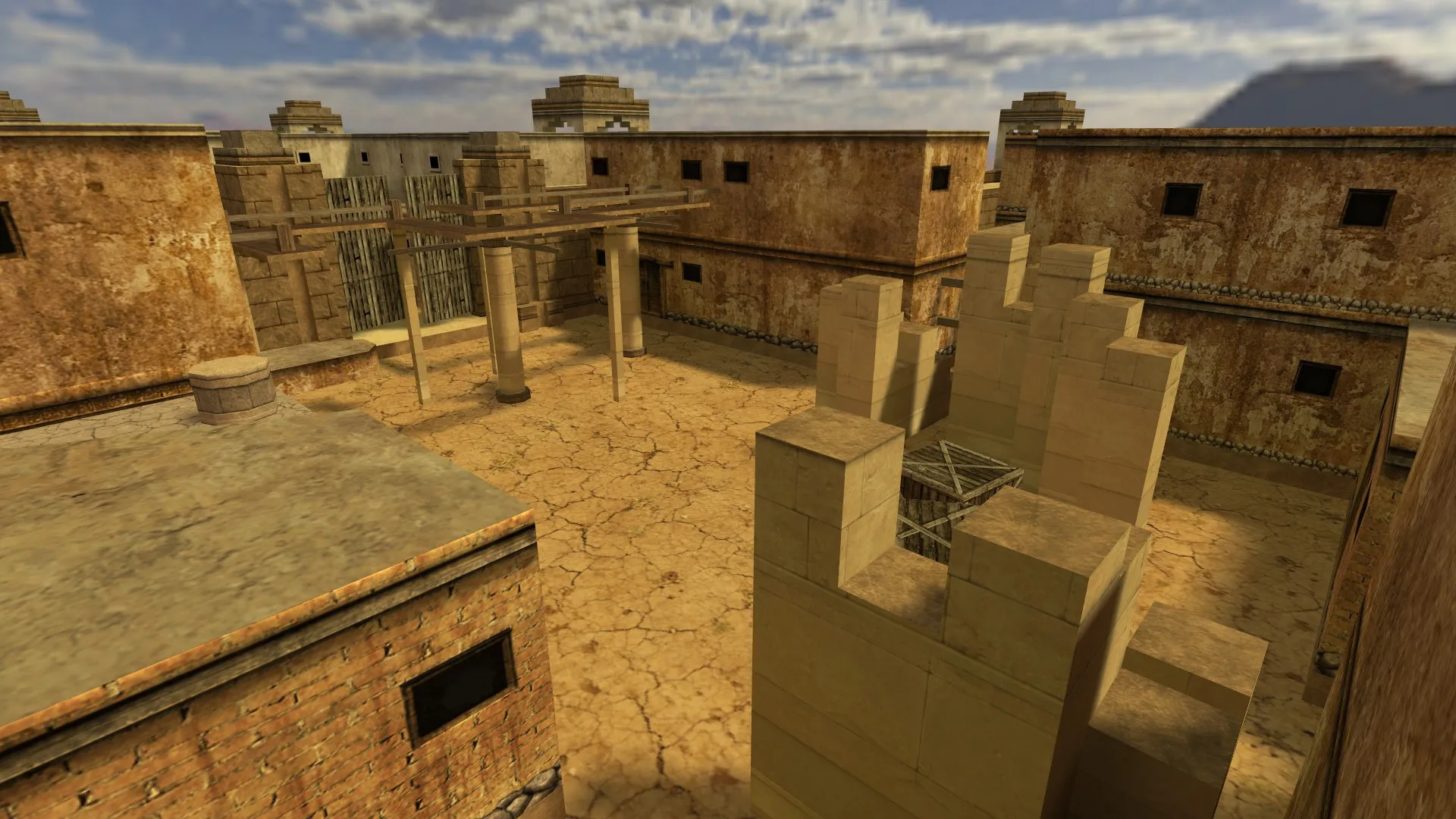 deathrun_metropolis_beta1 для CS 1.6 — карта deathrun, точки, .nav, оптимизация и настройка ботов — скриншот 6