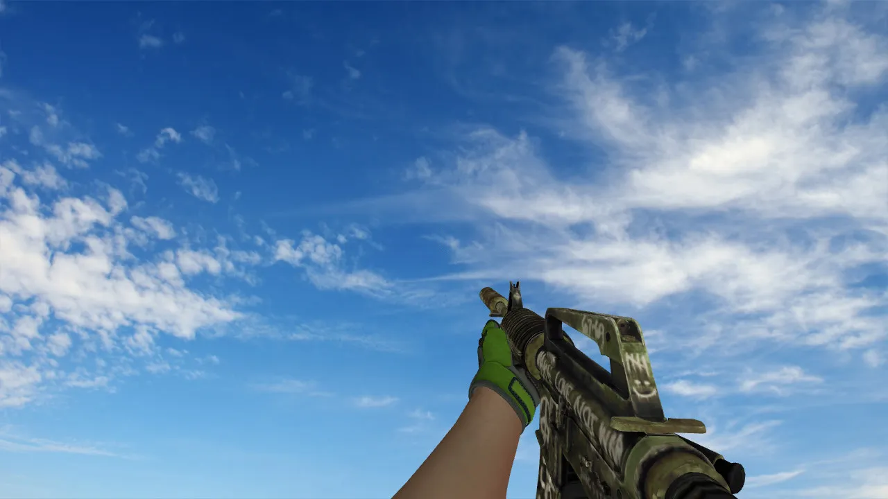 Пак моделей Specialist Gloves Emerald Web Pack для CS 1.6: v_/p_/w_ модели, звуки, анимация осмотра и качество текстур — скриншот 17