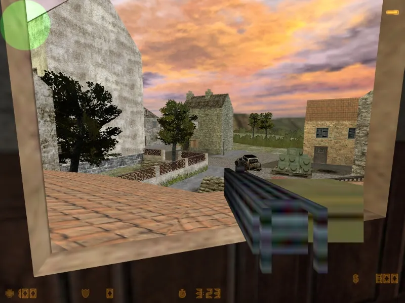 Карта de_carentan для CS 1.6: тактики за CT и T, точки контроля, оптимизация wpoly/epoly, .nav для ботов — скриншот 8