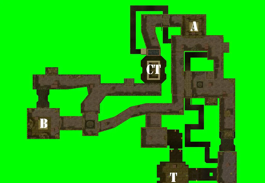 Скачать Карта de_kopan для CS 1.6: Тактика и особенности - Скриншот