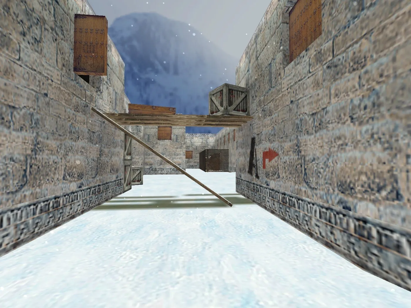 Скачать Карта de_seno_christmas для CS 1.6 – Тактический анализ и особенности - Скриншот