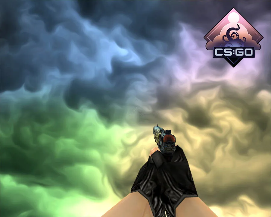 Скачать Five-SeveN | Каракули (Scrawl) для CS 1.6 - Модели оружия - Скриншот