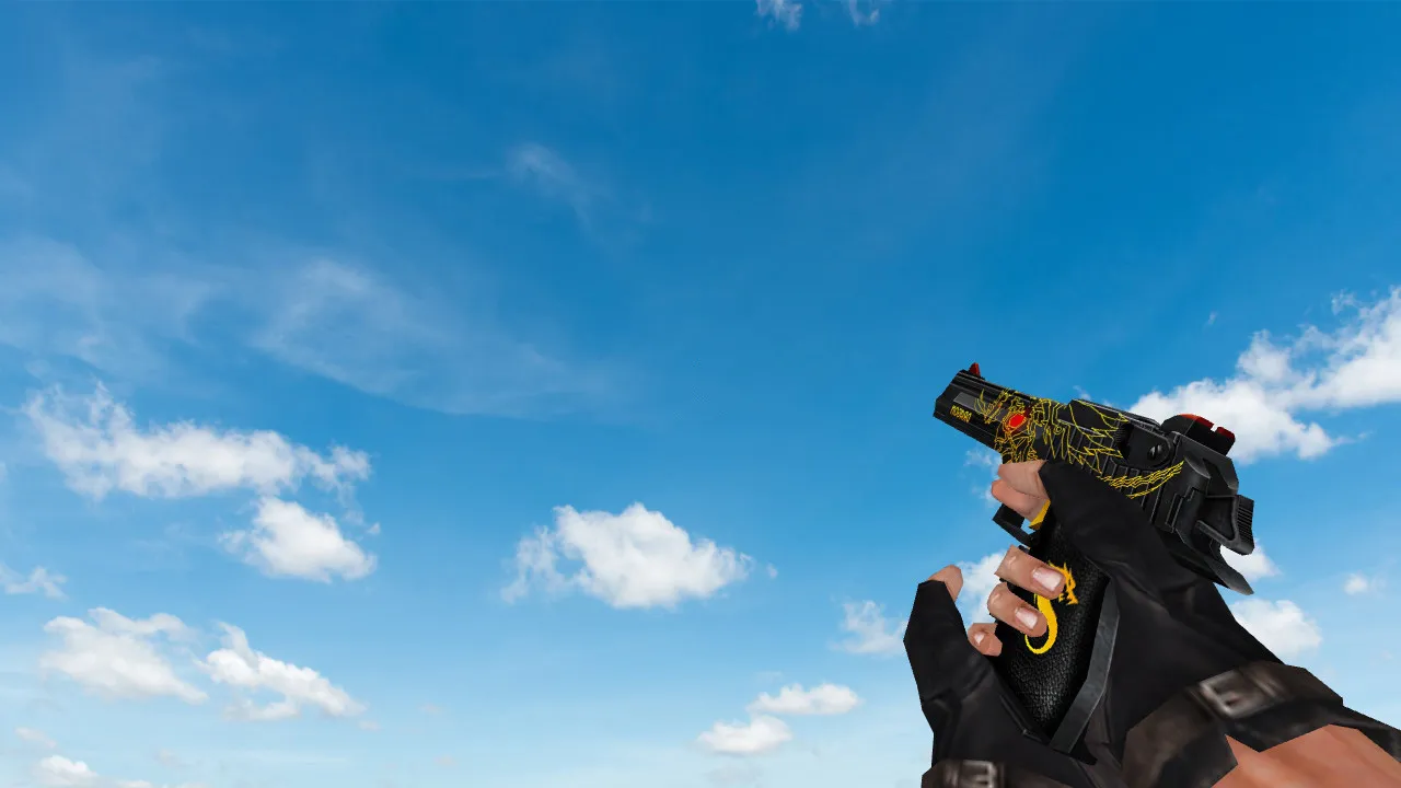 Скачать Модель «Desert Eagle IDN Paint» для CS 1.6 - Уникальный стиль - Скриншот