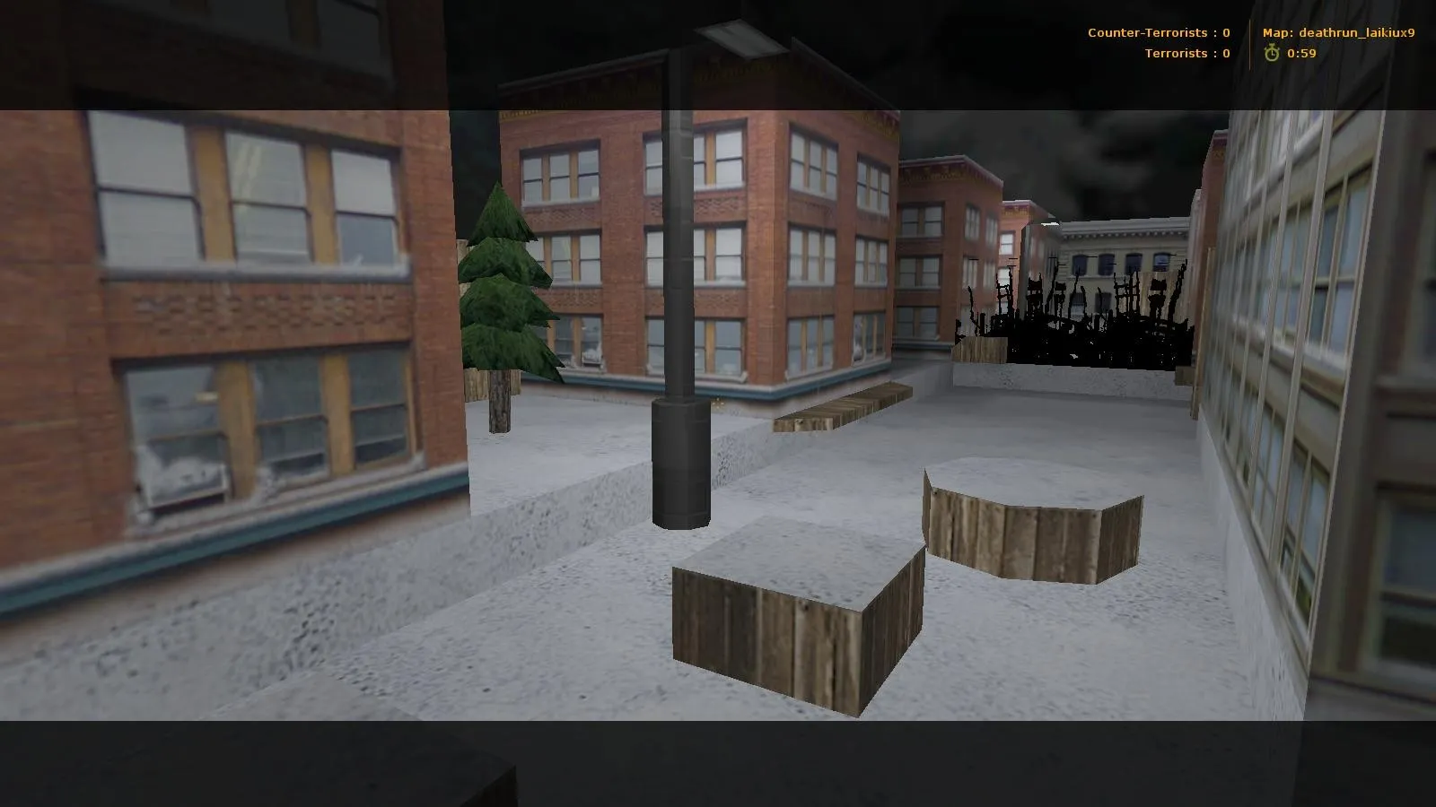 Скачать deathrun_laikiux9 карта для CS 1.6: .nav для ботов, баланс сторон, точки для CT/T, оптимизация wpoly/epoly - Скриншот