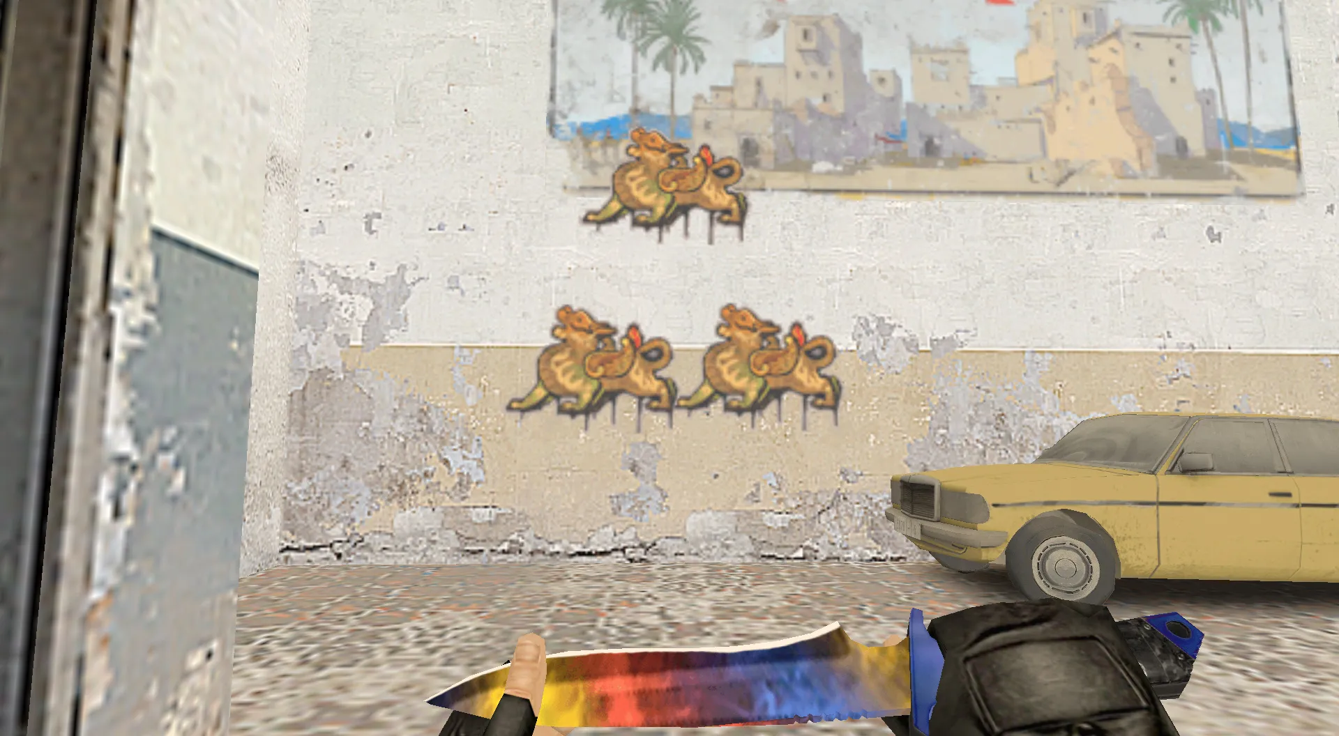Скачать Граффити «Талисман» для CS 1.6 – Уникальные текстуры из CS:GO - Скриншот