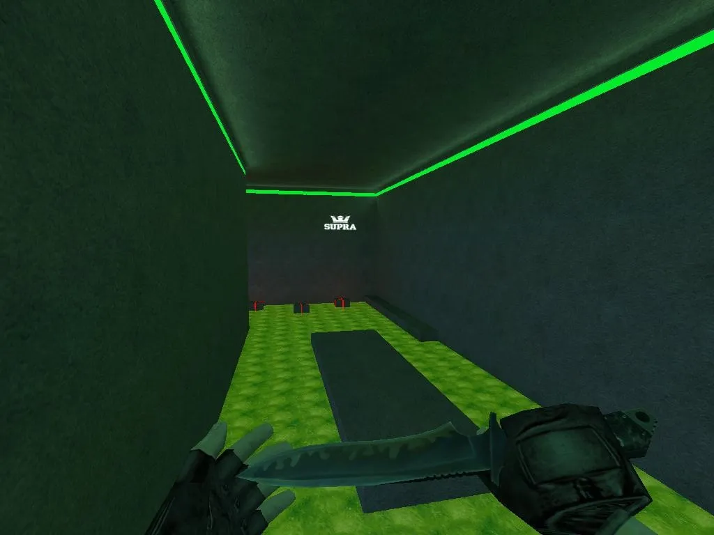Скачать Карта deathrun_supra для CS 1.6: ловушки, тайминги, точки для террористов и CT, .nav для ботов и оптимизация - Скриншот
