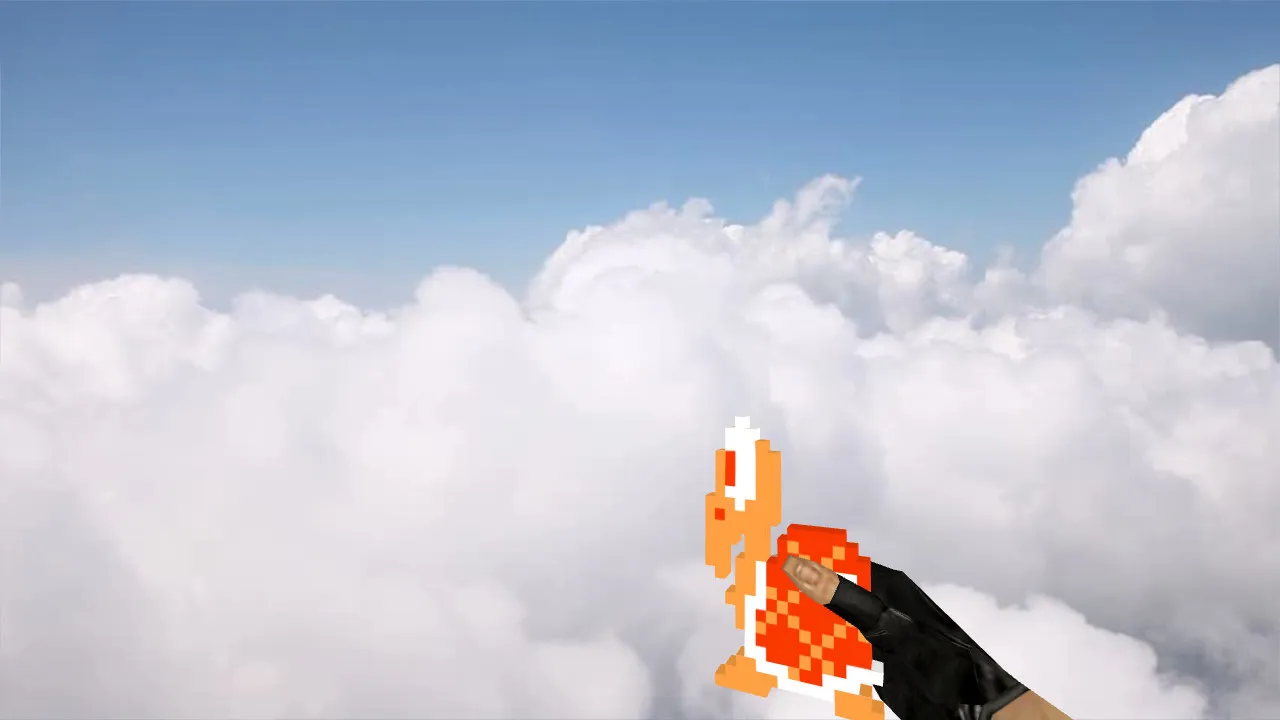 Скачать Модель «Koopa Nades» для CS 1.6: v_ и p_ гранат, звуки, анимация осмотра, текстуры - Скриншот