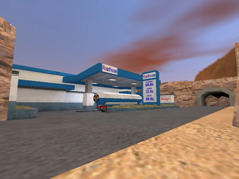 Скачать Карта de_roadhouse для CS 1.6 - тактическое сражение - Скриншот