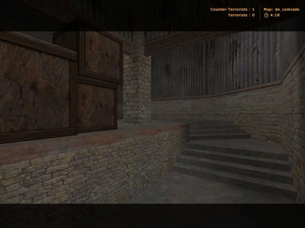 de_comrade для CS 1.6: тактические точки, маршруты и сборка карты с .nav и оптимизацией — скриншот 3