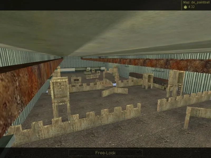 Карта de_paintball для CS 1.6 – Особенности и Тактики — скриншот 1