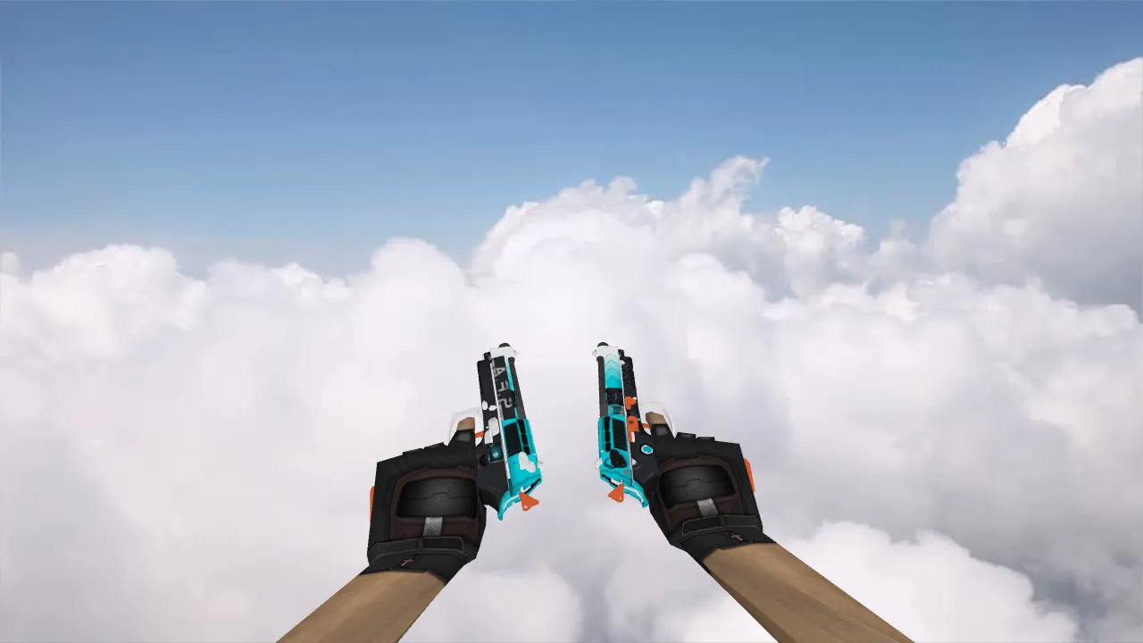 Модель Dual Berettas Trigger Happy для CS 1.6 — скриншот 2