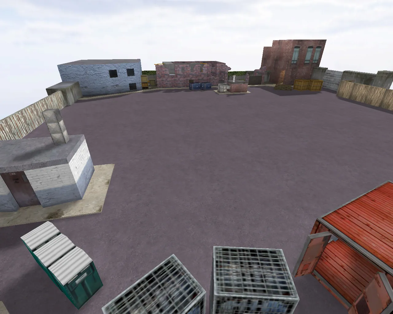 Скачать Карта awp_city для CS 1.6: точки для AWP, баланс сторон, боты и .nav, оптимизация wpoly/epoly - Скриншот