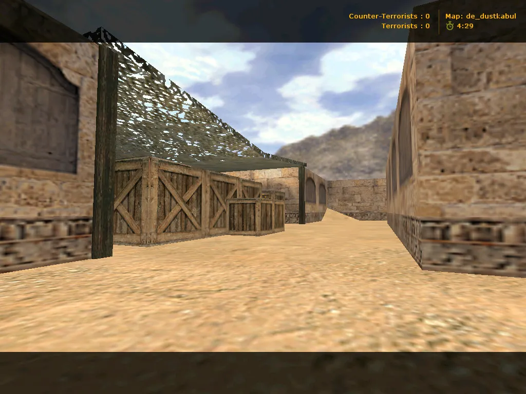 Карта de_dustkabul для CS 1.6: баланс сторон, точки, маршруты, bot .nav и оптимизация — скриншот 8