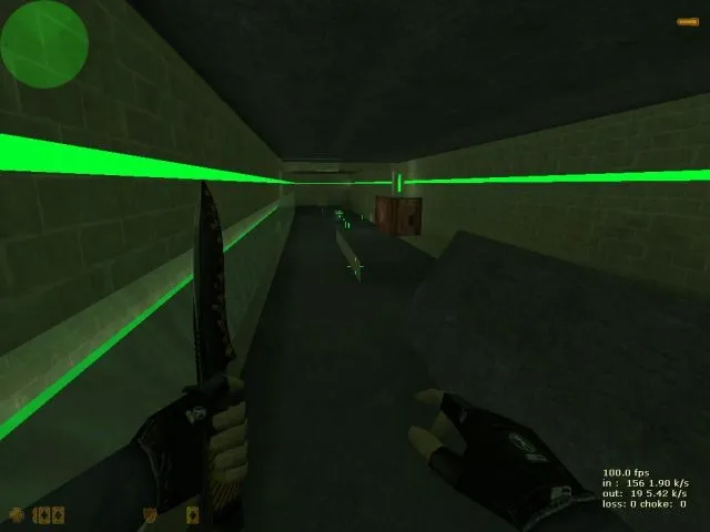 Скачать Карта deathrun_all_green3 для CS 1.6: баланс, точки, .nav и настройка раунда - Скриншот
