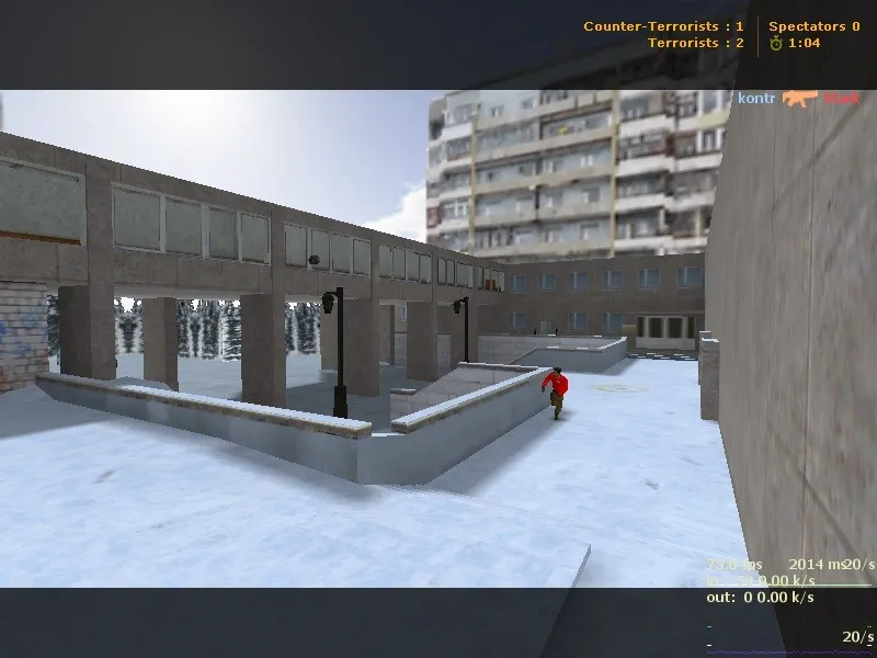 Карта de_modern для CS 1.6: Тактические возможности и оптимизация — скриншот 2