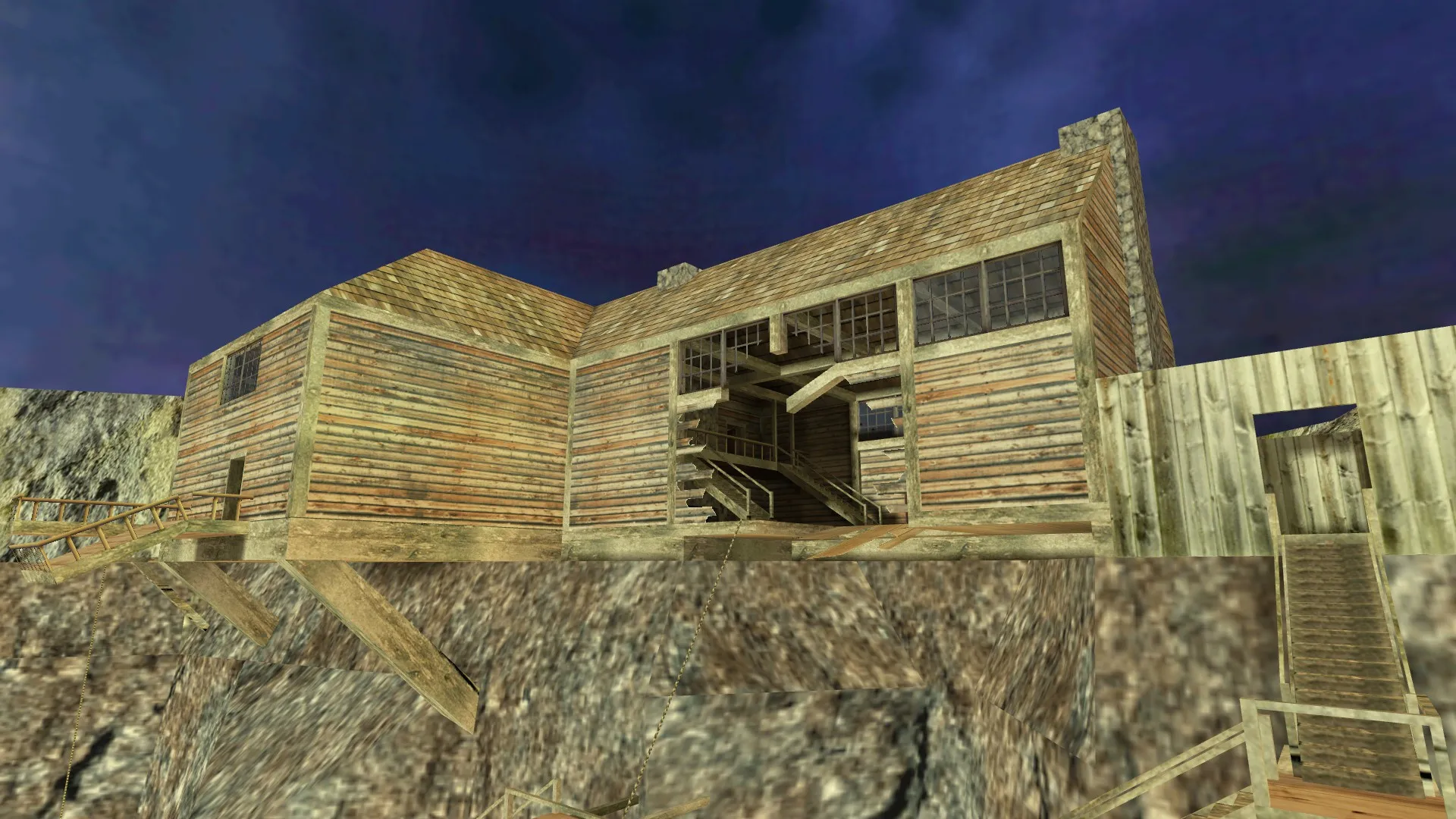 Карта de_cliffcabin для CS 1.6: точки, маршруты CT/T, .nav для ботов и оптимизация wpoly/epoly — скриншот 7