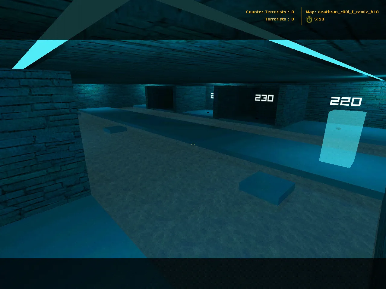 Скачать deathrun_c00l_f_remix_b10 для CS 1.6: точки, маршруты, .nav и оптимизация под 20 летний deathrun - Скриншот
