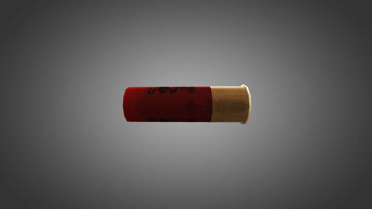 Скачать Shell cal.12 — модель гильзы для CS 1.6: v_, p_, w_ версии, звук и анимация осмотра, качество текстур - Скриншот