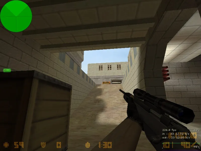 Скачать Карта dustferno для CS 1.6: Оптимизация и тактика - Скриншот