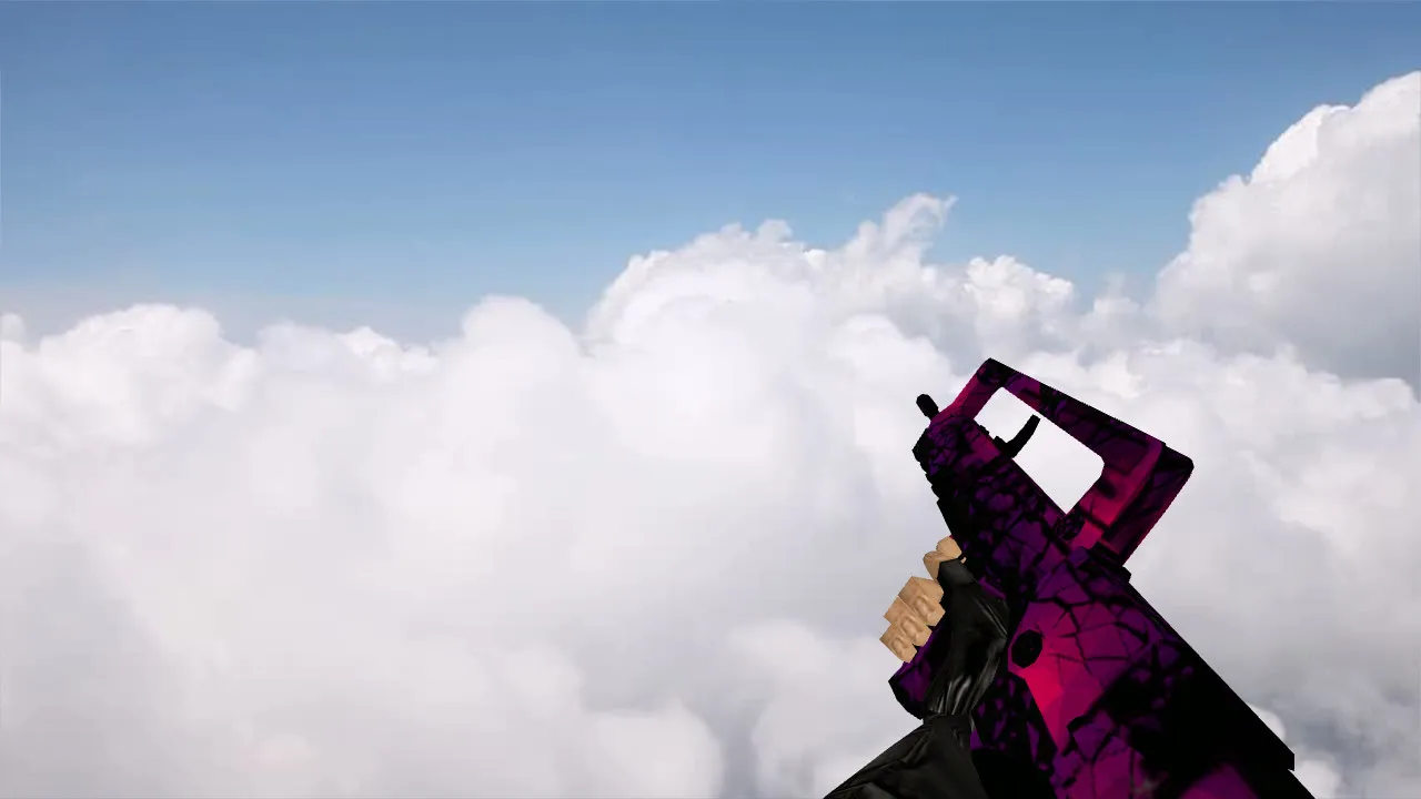 Скачать Модель «Default Famas Purple» для CS 1.6 - Скриншот