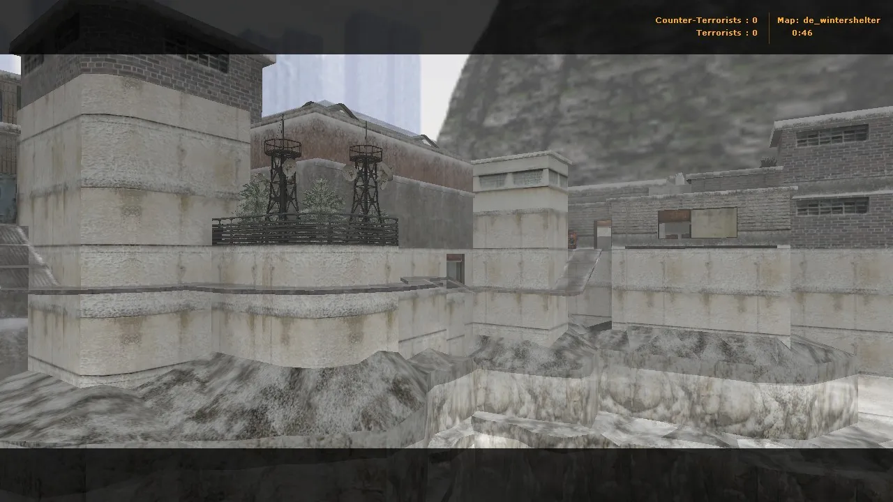 Скачать Карта de_wintershelter для Counter-Strike 1.6 - тактики и особенности - Скриншот