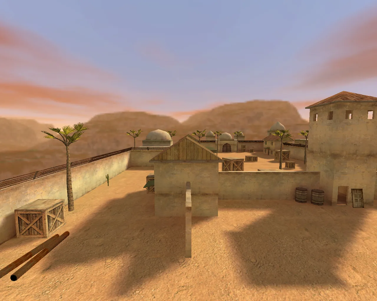 Скачать aim_arabia для CS 1.6: тренировка прицела, раунды на точность, точки для спрея и быстрых фрагов - Скриншот