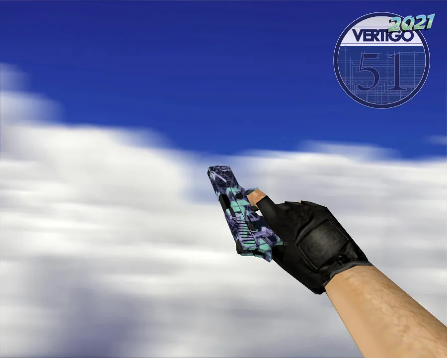 Скачать P250 | Цифровой архитектор для CS 1.6 - Модели оружия - Скриншот