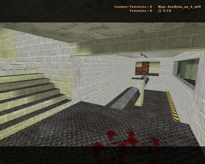 deathrun_qu_4_milf — карта Deathrun для CS 1.6: точки, маршруты, навигация ботов, оптимизация — скриншот 7