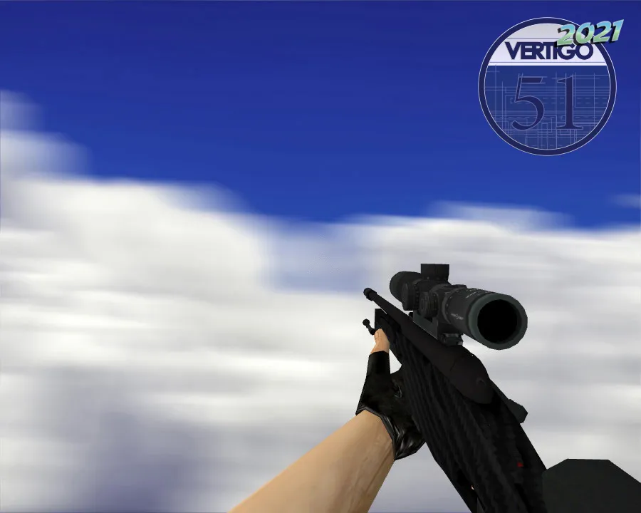 Скачать SSG 08 | Углепластик для CS 1.6 - Модели оружия - Скриншот
