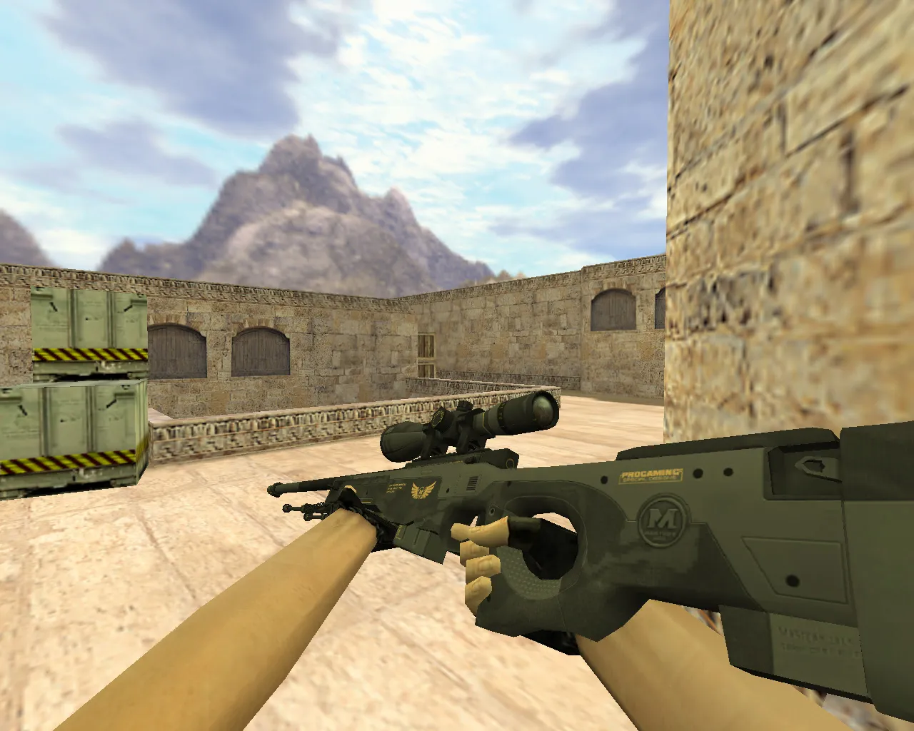Скачать Модель AWP Элитное снаряжение для CS 1.6 - Скриншот