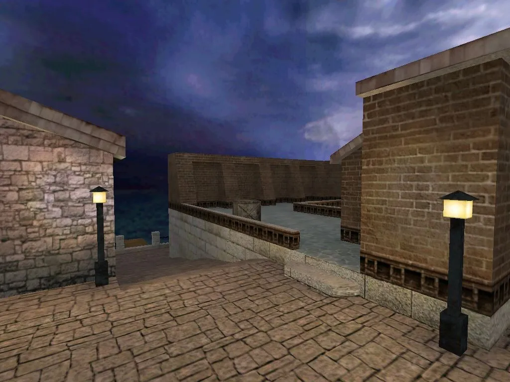 Скачать Карта de_seaside для CS 1.6: Баланс и Тактика - Скриншот