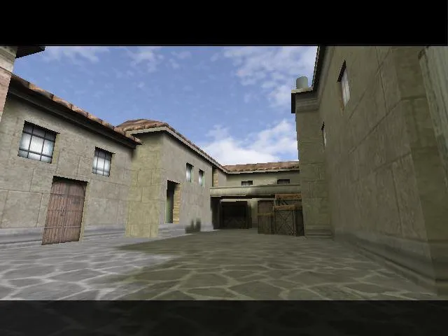 Скачать Карта de_kosovo для CS 1.6: Лучшая тактическая площадка - Скриншот