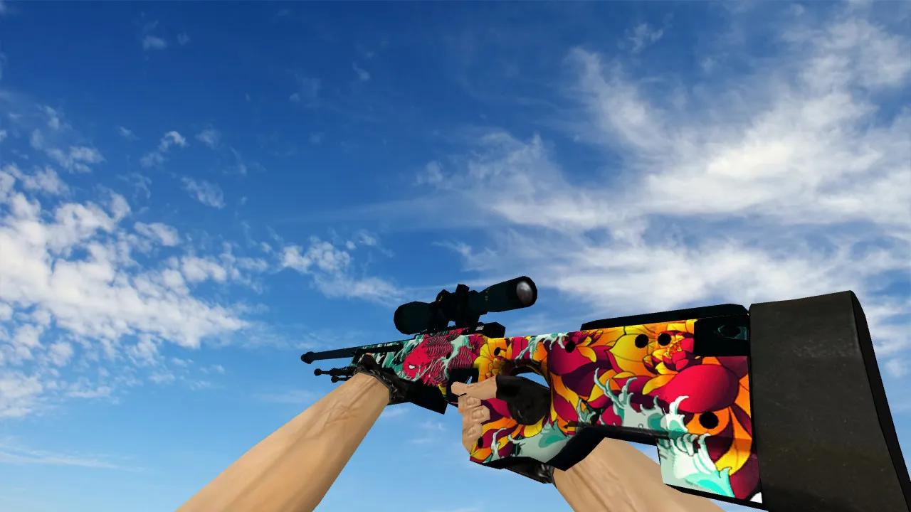 Скачать Модель «AWP Jinsei» для CS 1.6: качественные текстуры и анимации - Скриншот