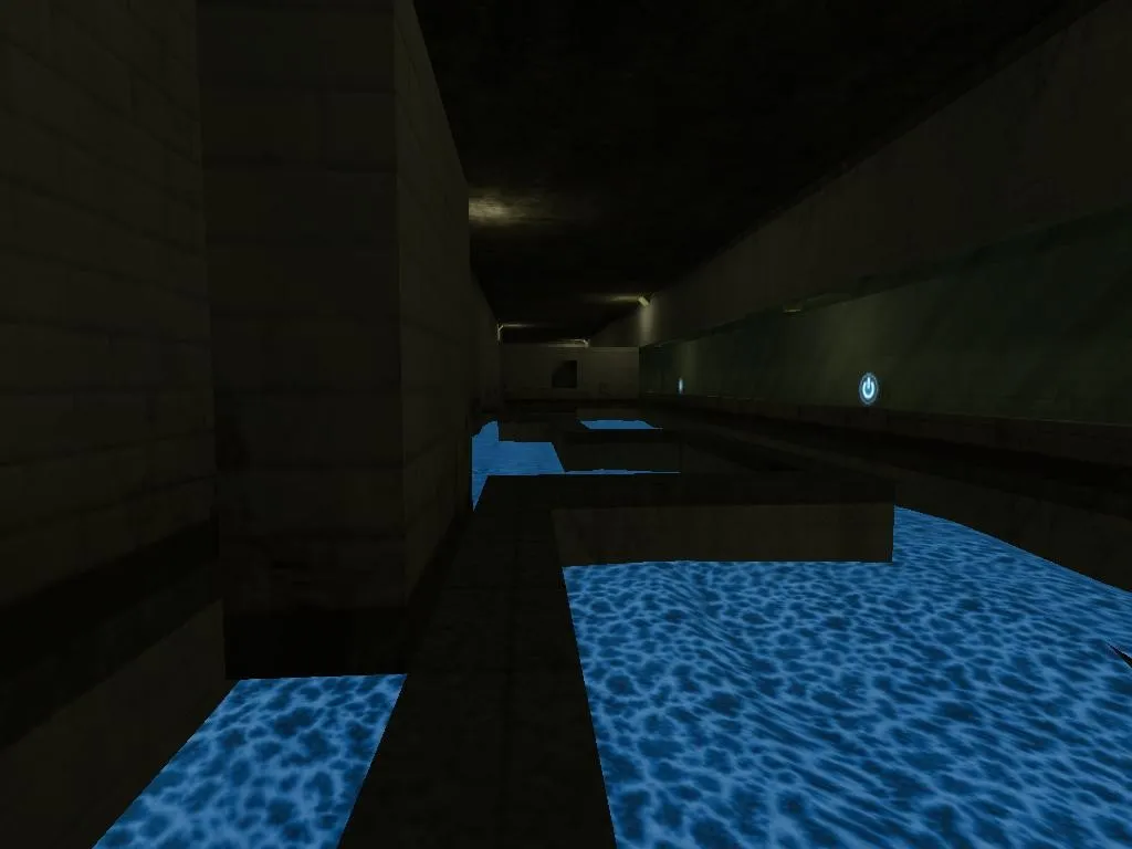 Скачать deathrun_m6mmi для CS 1.6: карта Deathrun, тактика за CT/T, точки спавна и нав для ботов - Скриншот