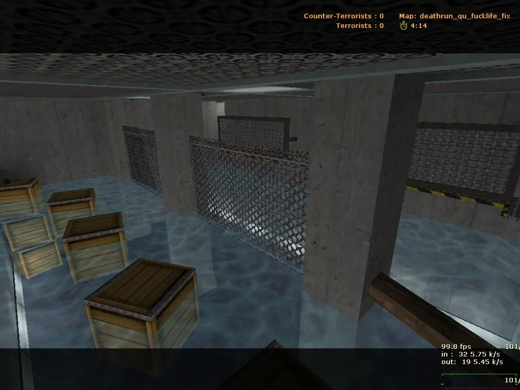 deathrun_qu_fucklife_fix для CS 1.6: карта Deathrun, баланс сторон, тактика, .nav и оптимизация — скриншот 8