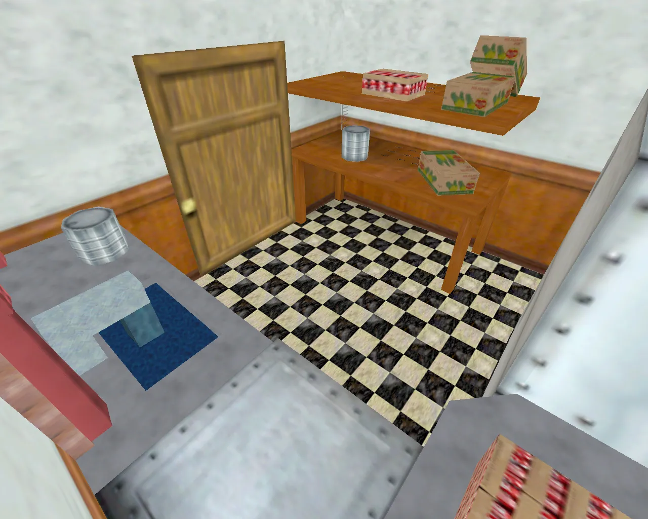 Скачать Карта aim_rats для CS 1.6: тренировка аима, раунды на скорость, баланс спотов и боты - Скриншот
