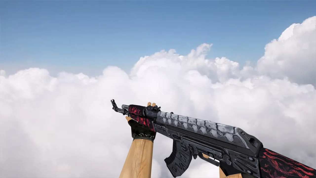 Скачать Модель AK-47 Shallow Grave v_ p_ w_ для CS 1.6: звуки, анимация осмотра, качественные текстуры - Скриншот
