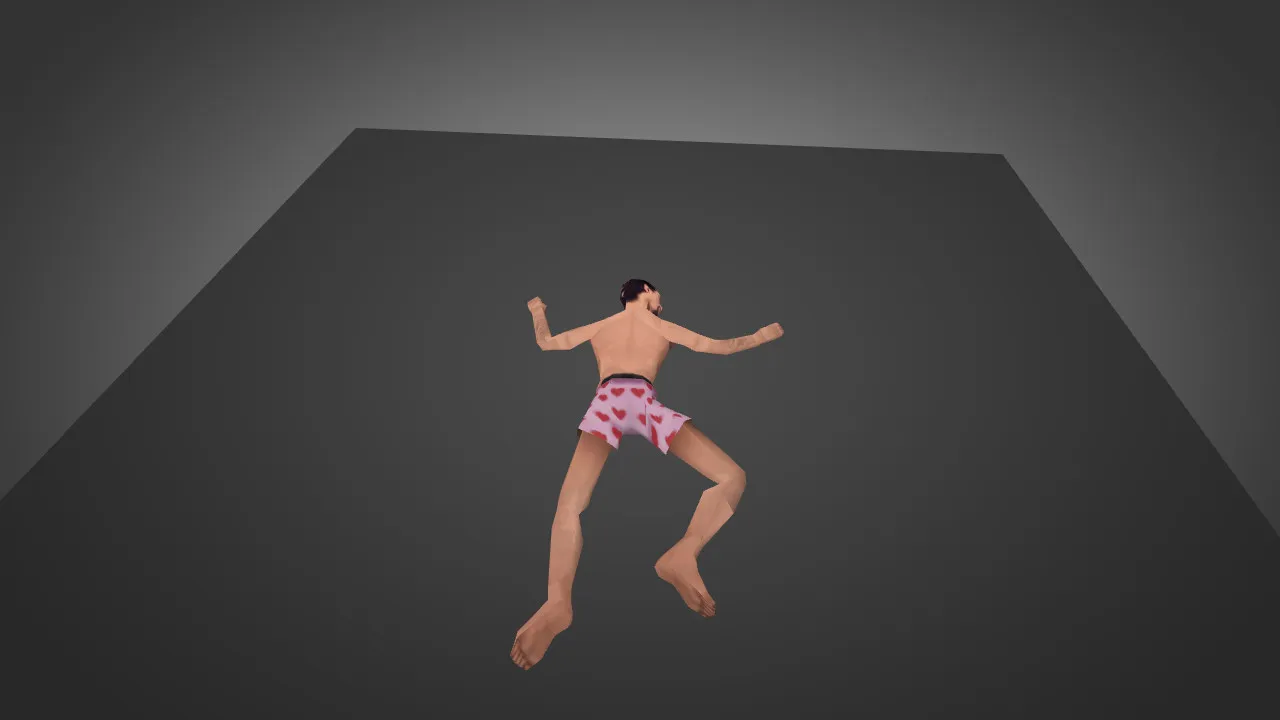Скачать Модель «GTA SA Sleeping Stripped Valet Crew» для CS 1.6 - Уникальный скин - Скриншот