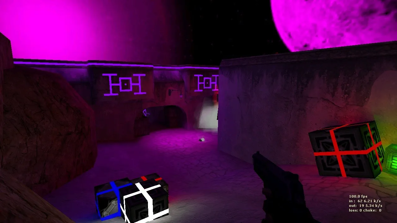 de_dust2_x для CS 1.6 — карта на мид и лонг, точки под CT/T, .nav и оптимизация — скриншот 9