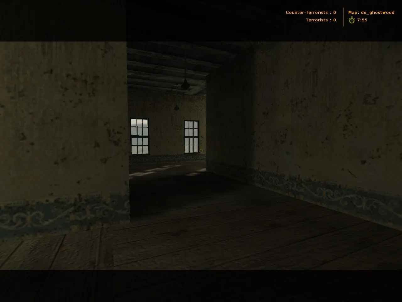 Скачать de_ghostwood для CS 1.6: обзор DE-карты, точки, маршруты и настройки ботов - Скриншот