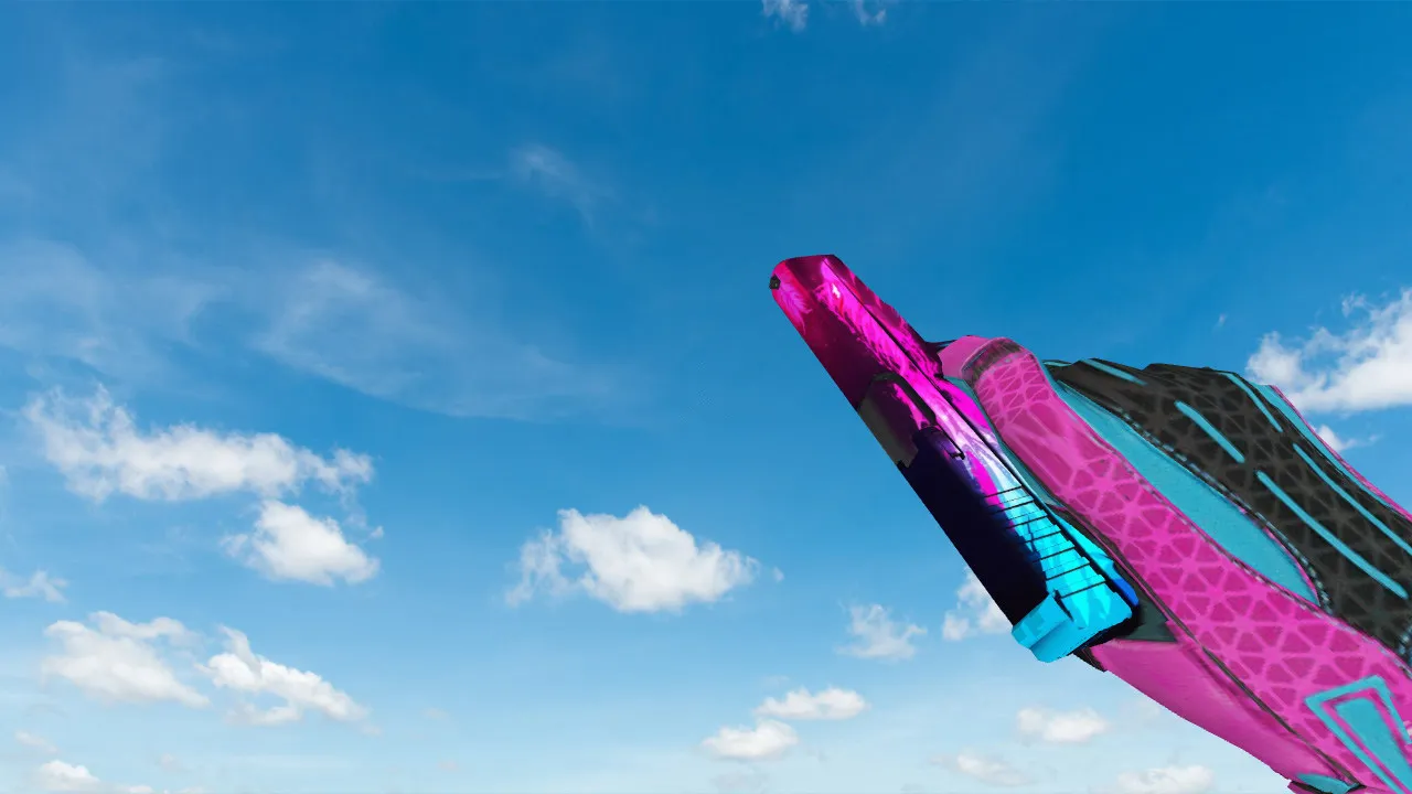 Скачать Glock Splash Burn для CS 1.6: Качественная модель с уникальным дизайном - Скриншот