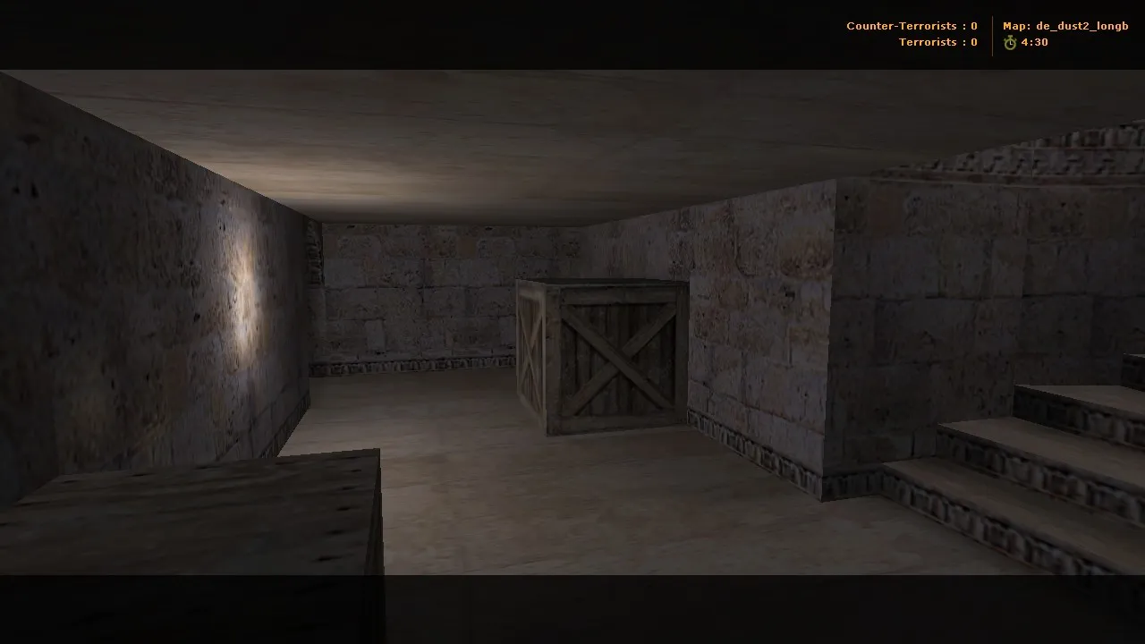 Карта de_dust2_longb для CS 1.6: точки, раскидки, тактики и оптимизация под FPS — скриншот 4