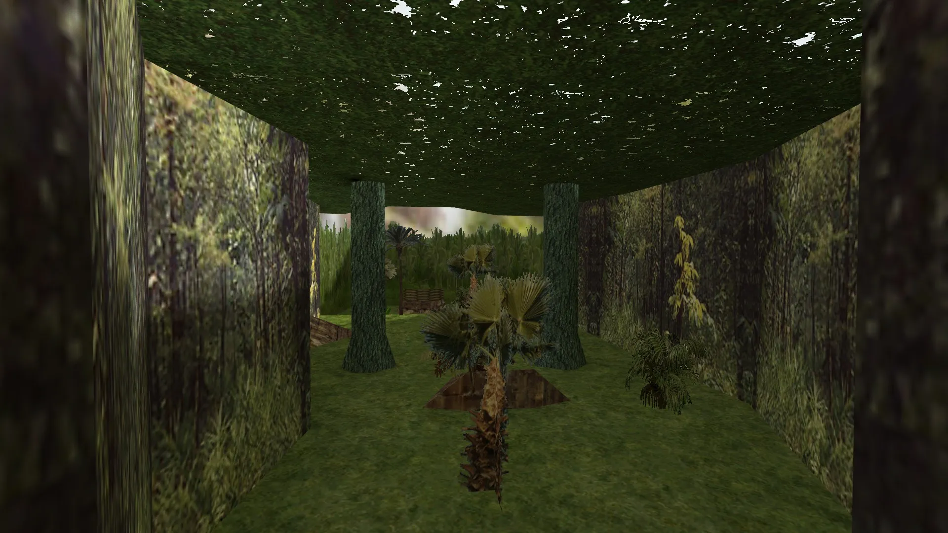 Скачать cc_junglebase — DE карта для CS 1.6: точки, маршруты, .nav и оптимизация wpoly/epoly - Скриншот