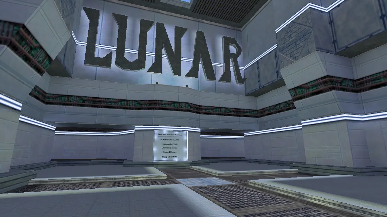 Скачать Карта de_lunar для CS 1.6 - Обзор, тактика и особенности - Скриншот